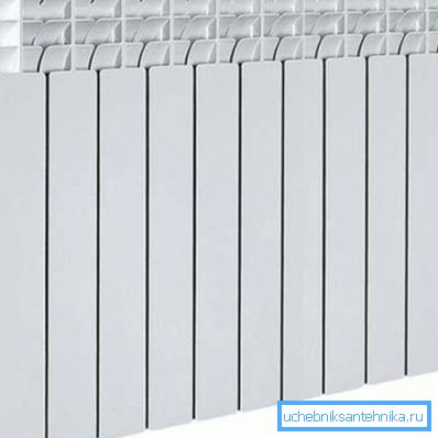 Aluminium värme radiator