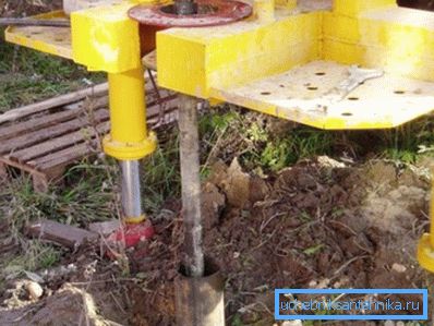 Artesian well.