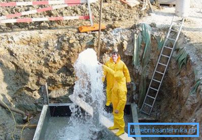 Artesian well