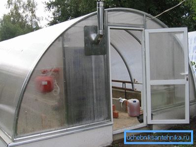 Automatisk ventilation av polykarbonat växthus
