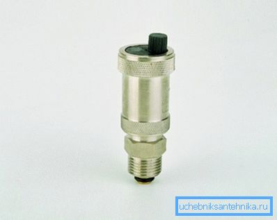 Automatisk luftventil Mayevsky