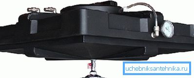 Duschtank med elvärmare Duschtank med elvärmare
