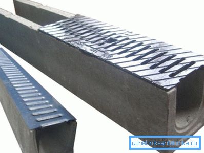 Betongprodukter.