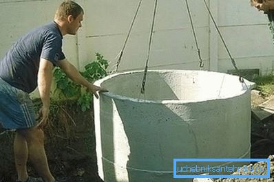 Betongringar för septiktank