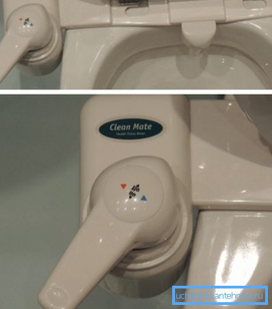 Bidéfäste på toaletten Clean Mate