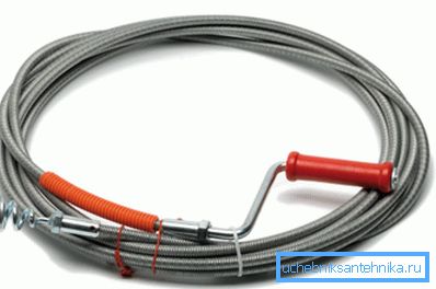 Hushålls flexibel VVS-kabel.