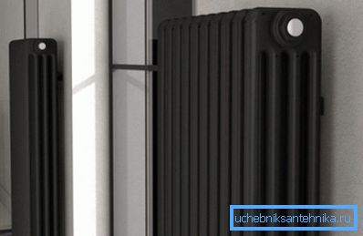 Svart radiator ser väldigt attraktiv ut