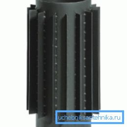 Gjutjärnskorstensrör med radiator