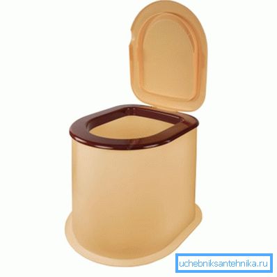 Land plast toalett