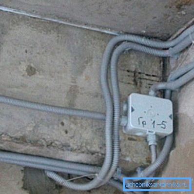 Även den interna installationen måste utföras på ett sådant sätt att högsta möjliga täthet skapas och att fukt inte kommer in i rörets insida under drift.