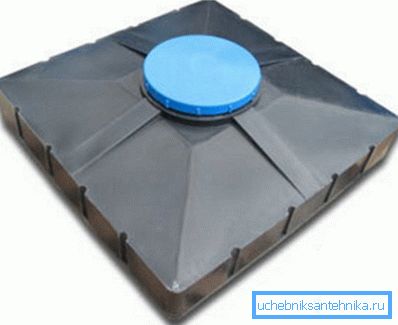 Demonstrerade produkter innehållande 200 liter vatten.