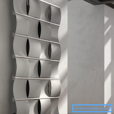 Designer metall radiator uppvärmning