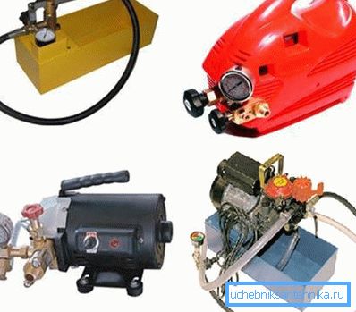 För urladdning använd en manuell eller elektrisk pump.