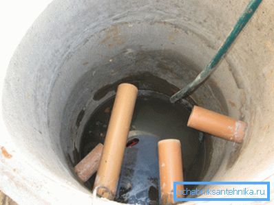 Dränera väl med en pump.