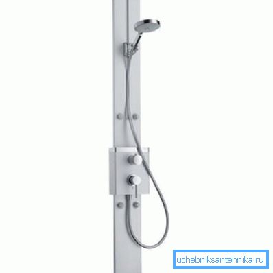 Duschpanel med termostat Duschpanel med termostat