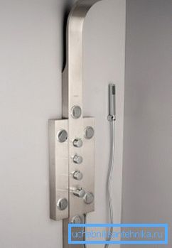 Duschsystem med mixer och toppdusch AM.PM Tender 2 W45P-2-163S