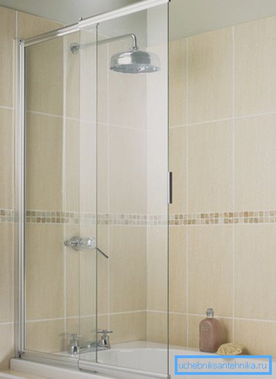 Elegant glasridå