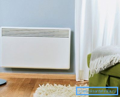Elektrisk konvektor är ett utmärkt alternativ till gasuppvärmning.