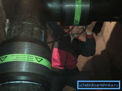 Elektrofusion stor diameter anslutning