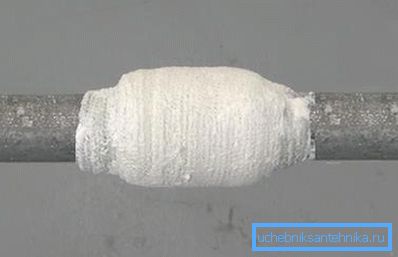 Epoxi och bandage - patch redo Epoxi och bandage - patch redo