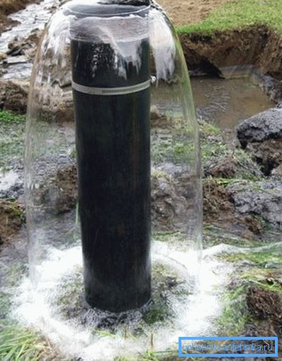Bilder på den färdiga brunnen