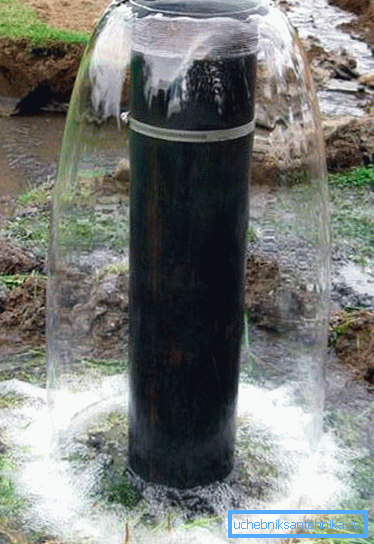 Bilder på den färdiga brunnen