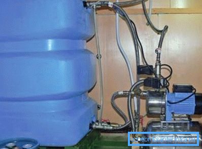 Foto av pumpstation med pumplagringstank