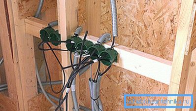 Bilder av installerade flip-flops