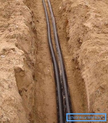 Djupet på 1,6 meter eliminerar praktiskt taget sannolikheten för att systemet fryser (om inte det här handlar naturligtvis inte om norra regioner) Djupet på 1,6 meter eliminerar praktiskt taget sannolikheten för att systemet fryser (om inte det här handlar naturligtvis inte om norra regioner)