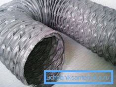 Korrugerad ventilationshylsa Korrugerad ventilationshylsa