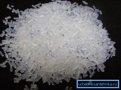 Polymeriserade propylengranuler