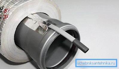 Värmekabel plus värmeisolering
