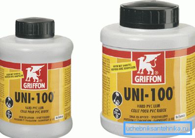 Griffon - lim för plaströr