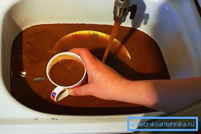 Ibland kan kranvatten chocka