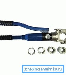 Verktyg med hydraulisk enhet.