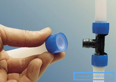 Produkter gjorda av tvärbunden polyeten är lätta att installera.