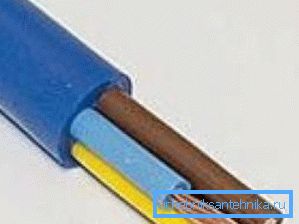 Kabel för brunn KVV-4x1,5