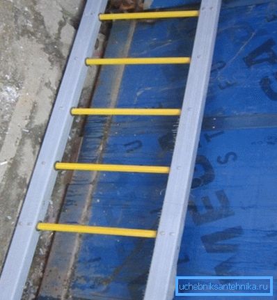 Avlopps- och avloppetrappor av glasfiber