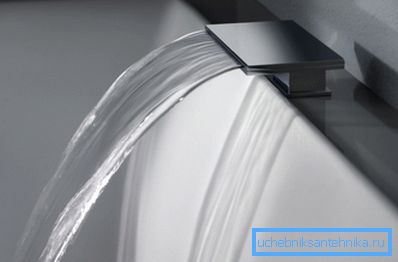 Cascade tut skapar en vattenfall imitation