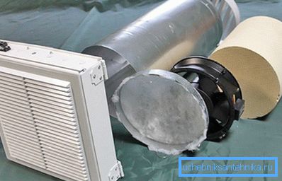 Ventil för friskluftsventilation. Ventil för friskluftsventilation.