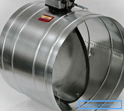 Motorventil för metallventilation