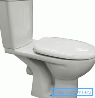 Klassisk design med knä och en cistern fungerar inte Klassisk design med knä och en cistern fungerar inte