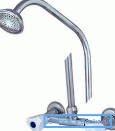 Inbyggd rackdusch mixer är ett bra alternativ för ett badrum