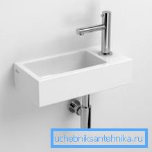 Kompakt keramiskt handfat Kompakt keramiskt handfat