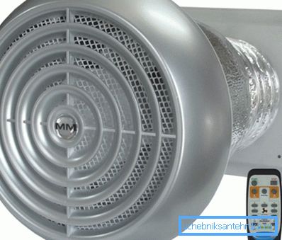 Kompakt ventilationssystem för bostadshus med inbyggd värmeväxlare.