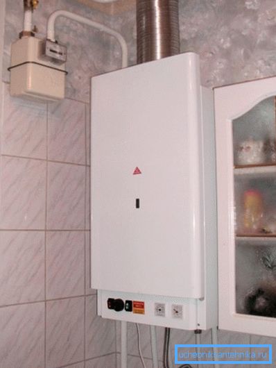 Kompakt gaspanna kan väl värma standardlägenheten Kompakt gaspanna kan väl värma standardlägenheten