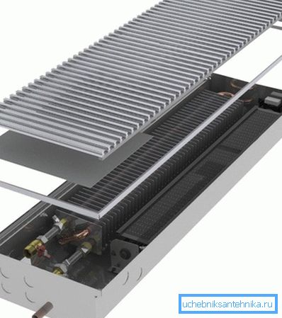 Vattenkonvektor design