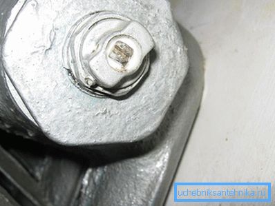 Mayevskys kran på grisjärnsbatteriet