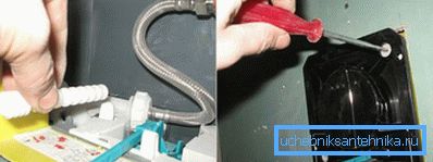 Fäst knappen med plastbultar