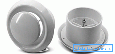 Rund diffusorer för ventilation Rund diffusorer för ventilation